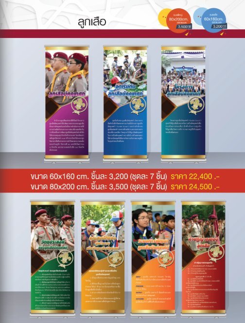 โรลอัพลูกเสือ